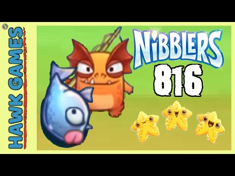 Fruit Nibblers Level 816 - 3 Stars Walkthrough, No Boosters