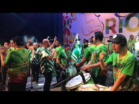Mocidade 2018: gravação da bateria no CD do Grupo Especial - Carnaval 2018
