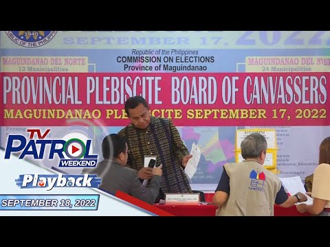 TV Patrol Playback | September 18, 2022