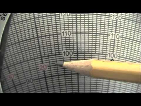 Part of a video titled E6B - Determining Magnetic Heading - YouTube