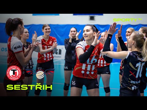 TJ Ostrava vs. TJ Sokol Frýdek-Místek 3:2 | DATART Extraliga ženy | SESTŘIH