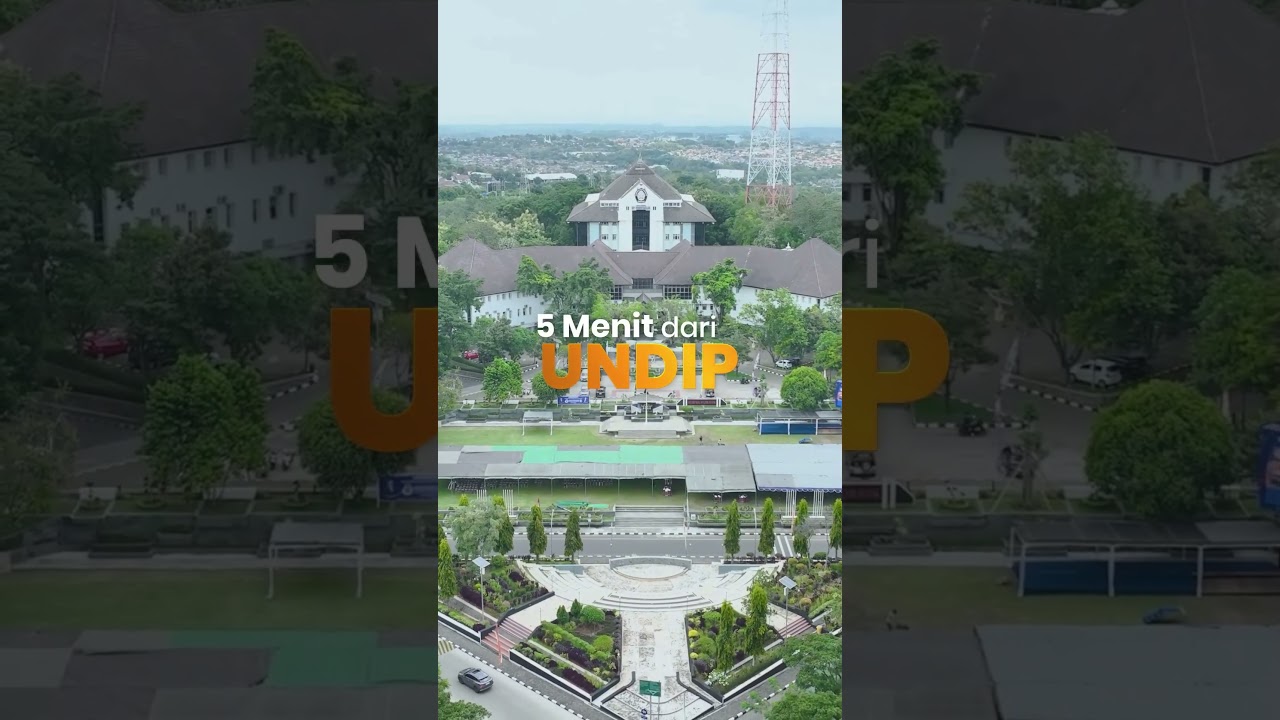 Lahan Unik Cocok untuk Dibangun Rumah Kos Estetik Lokasi Undip