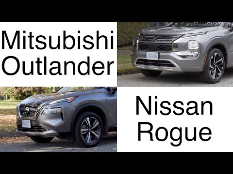Nissan Rogue  VS Mitsubishi Outlander Comparison // Are they different?