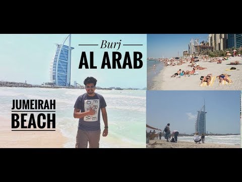 Jumeirah Beach | Burj Al Arab | Dubai beach | Dubai travel vlog | Vlog #6 | Hindi Video