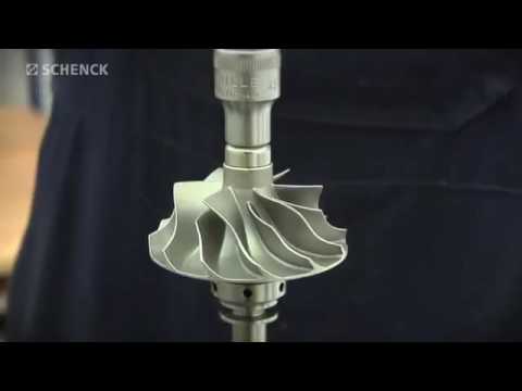 Turbocharger Garrett Balancing Schenck machines