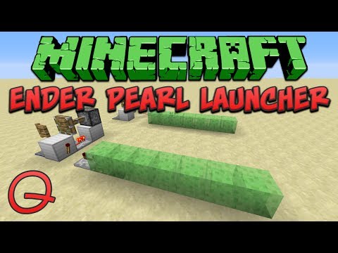 xisumavoid - Minecraft 1.8: Ender Pearl Launcher (Quick) Tutorial