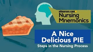 Nursing Mnemonics: A Nice Delicious PIE - Steps in the Nursing Process