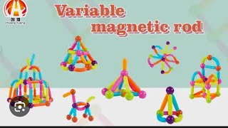 Magnetic Sticks let's play😎🤑#kids#toys#learning#smartkids#gameplay#baby#viralreels#toysforkids#yt 