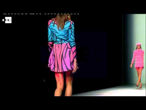 Desfile de María Escote en la Mercedes-Benz Fashion Week de Madrid