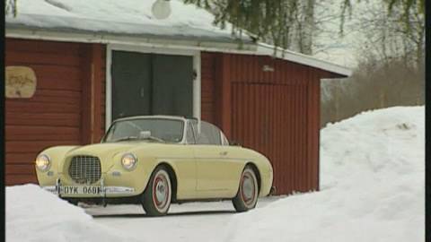 Volvo Schweden Oldtimertour Volvo-Oldtimerfahrt im verschnei