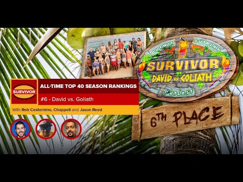Survivor Top 40 Rankings | #6 - Survivor: David vs  Goliath
