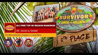 Survivor Top 40 Rankings | #6 - Survivor: David vs Goliath video
