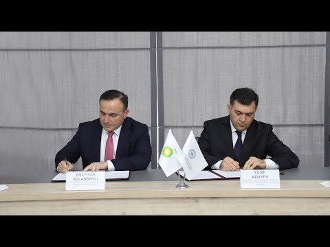 Memorandum of Understanding signed between Azerbaijan Academy of Labor and Social Relations and BP