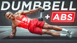 INTENSE 10 MINUTE DUMBBELL ABS WORKOUT
