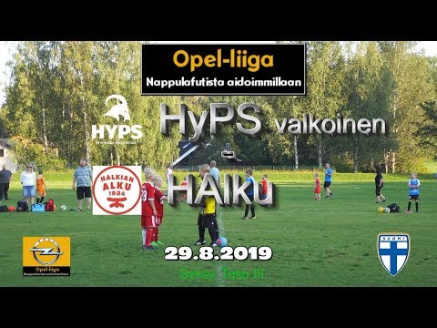 Opel-Liiga HyPS valkoinen vs HAlku 29.8.2019