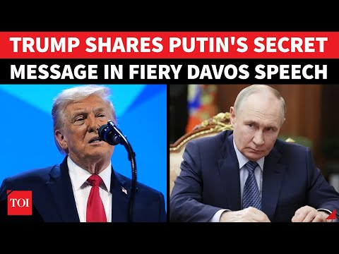 Trump Leaks Putin's SECRET MESSAGE In Greenland Speech; 'I Told Him To Focus...' | WATCH