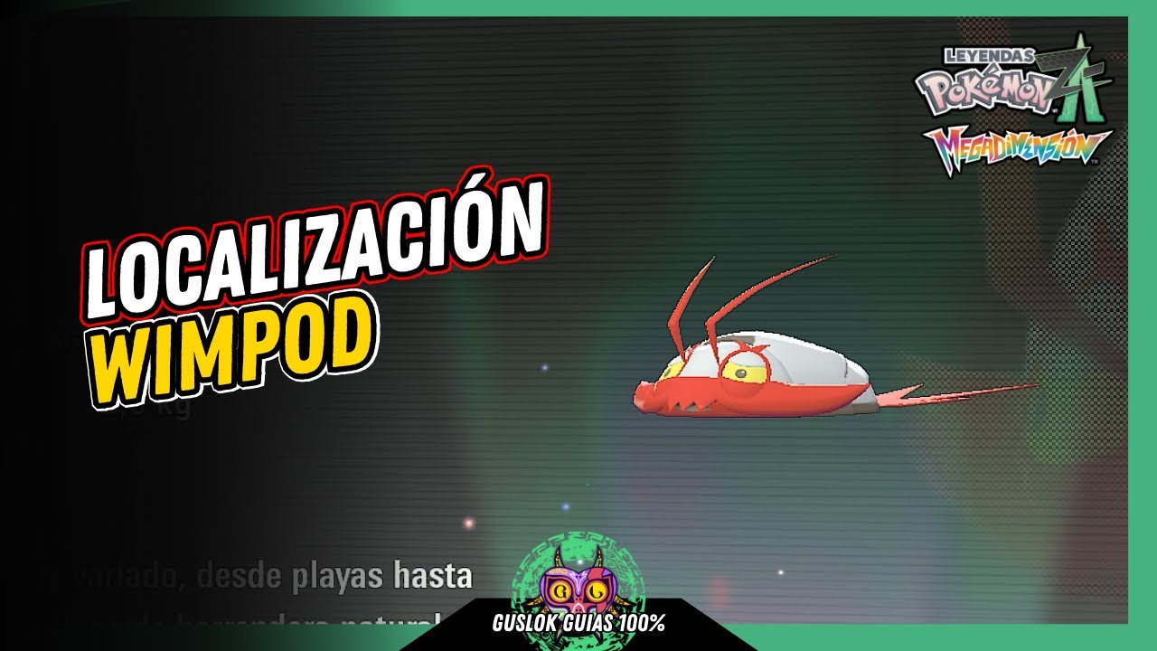 Leyendas Pokemon: Z-A Megadimension – UBICACIÓN de WIMPOD 💯 | GUÍA 100% 🏆 Leyendas Pokemon: Z-A Megadimension – UBICACIÓN de WIMPOD 💯 | GUÍA 100% 🏆