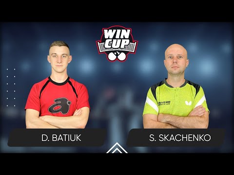 17:00 Dmytro Batiuk - Serhii Skachenko 10.01.2025 Table Tennis WINCUP Master 1