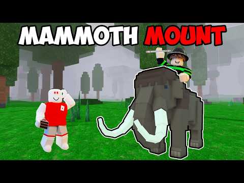 Taming The Mammoth In 99 Nights In The Forest!