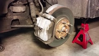 How to Replace Front Disc Brakes - Lincoln Continental (And most other vehicles)
