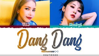 Download lagu [Correct] Mamamoo ( ) - ‘Dangdang’ Lyrics [Color Coded_Han_Rom_Eng] mp3