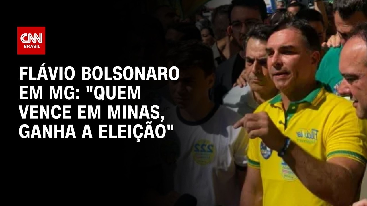 Eleições 2026: “Quem vence em Minas, ganha a eleição”, diz Flávio em evento | CNN PRIME TIME