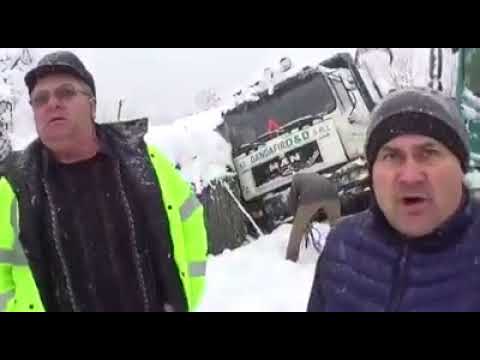 Părerea oamenilor despre modul cum a fost deszăpezit DN2N la Chiojdeni