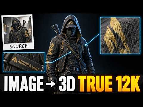 Thumbnail: AI 3D Model Generator - Create Professional 3D Models With Rodin Gen 2.5