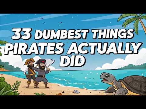 33 Dumbest Things Pirates ACTUALLY Did