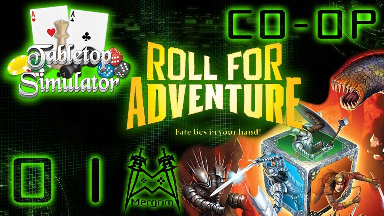Setup and Rules - Tabletop Simulator: Roll For Adventure #1