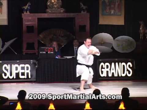 Brandon Bertsch - Adult traditional weapons - 2009 NBL Supergrands