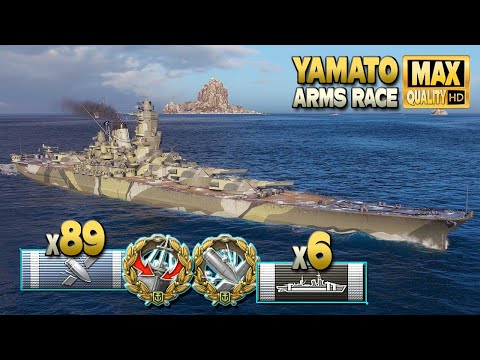 Battleship Yamato: The old lady with the sledge hammer - World of Warships