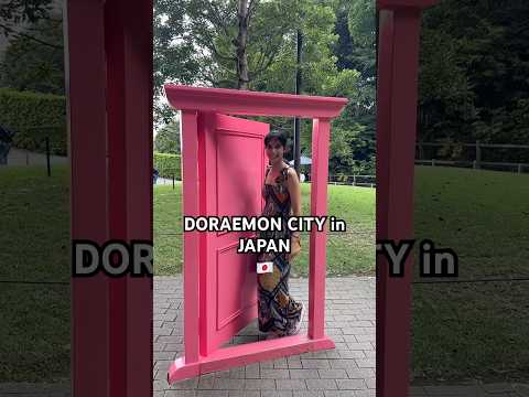 I went to DORAEMON CITY in JAPAN🇯🇵😍 #Japan #Doraemon