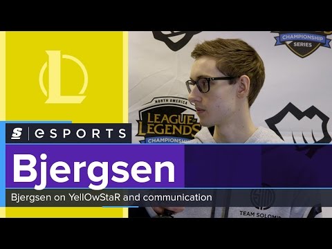 Bjergsen on YellOwStaR: 'He knows what direction we should take as a team'