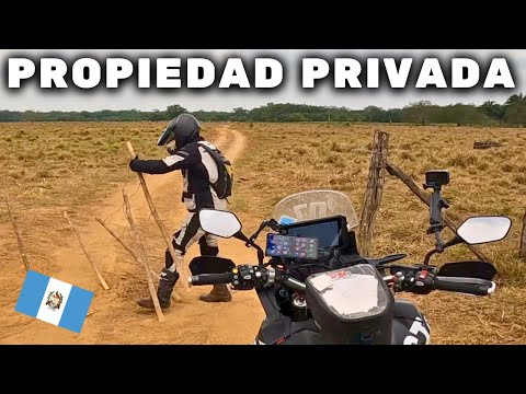 ASI ATRAVIESO PROPIEDAD PRIVADA EN GUATEMALA  🇬🇹 / Cap 148 / USHUAIA a ALASKA en MOTO