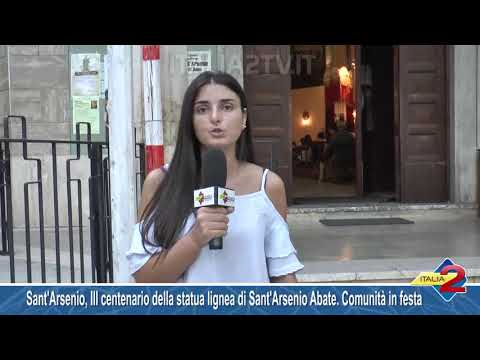 Sant'Arsenio, III centenario della statua lignea di Sant'Arsenio Abate  Comunità in festa