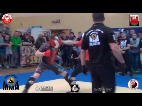 MP MMA 2017 Początkujący 77 kg Kosiński R vs Mucha M