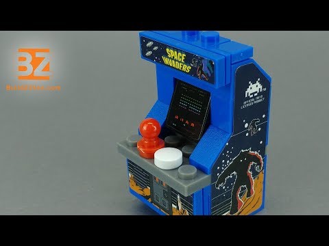 Mini Arcade Classic Space Invaders - Speed Build Animation