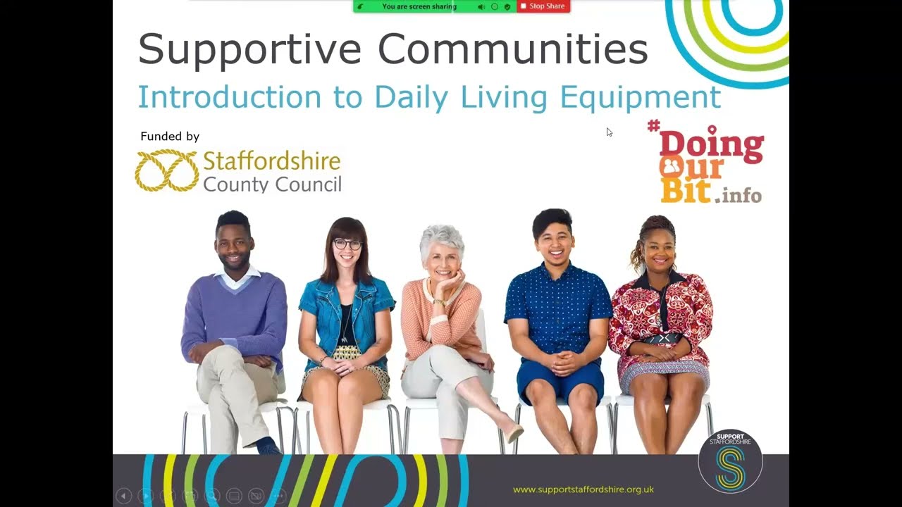 Supportive Communities Training: Introduction to Daily Living Equipment