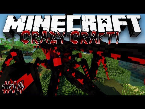 "Jumpy Bug Boss!" - CRAZY CRAFT (MINECRAFT MODDED SURVIVAL) - #14