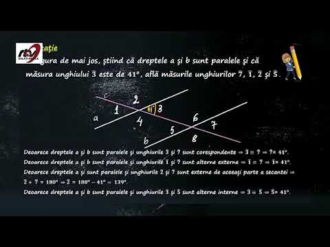 MATEMATICA, Clasa a VI a, Paralelism