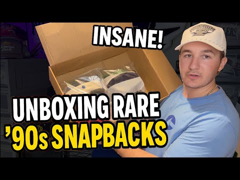 Never Thought I'd Own This Hat!! - A Vintage Snapback Unboxing