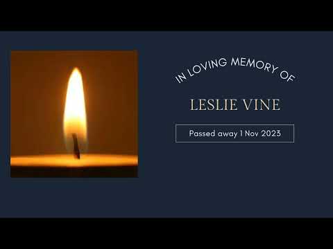 LESLIE VINE MEMORIAL