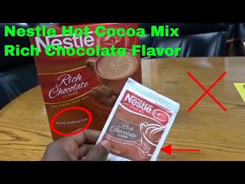 ✅  How To Use Nestle Hot Cocoa Mix Rich Chocolate Flavor Review