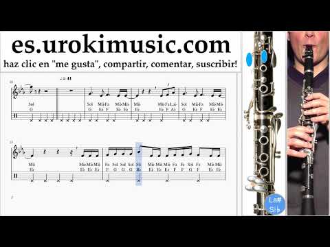 Como Tocar Clarinete Shawn Mendes - Treat You Better Tablatura um-i927