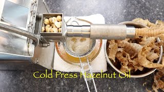 Cold Press Hazelnut Oil