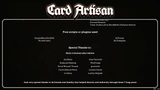 Card Artisan (Credits) (Windows)