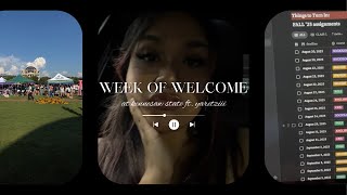 KSU WELCOME WEEK 2025 l first week of classes, D9 party, campus life & more