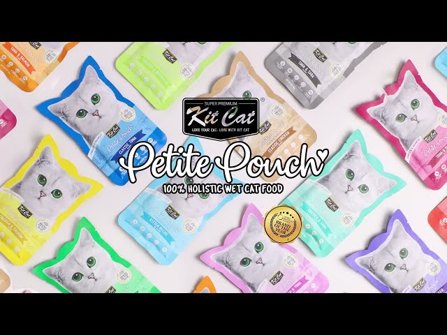 كت كات بيتيت باوتش طعام متكامل ومتوازن بالتونا واللحم البقري KitCat 70g