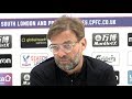 Crystal Palace 1-2 Liverpool - Jurgen Klopp Full Post Match Press Conference - Premier League